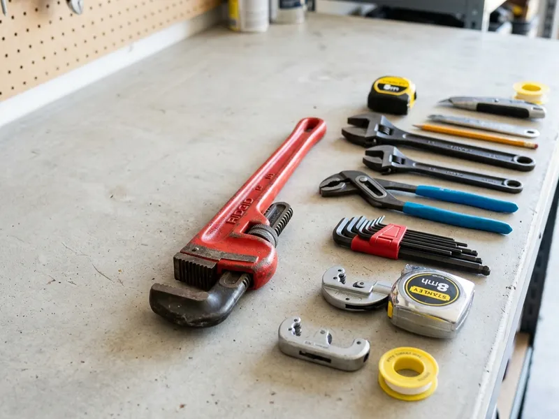 Professional plumbers in Elk River, MN equipped with top-tier tools for residential and commercial plumbing services.